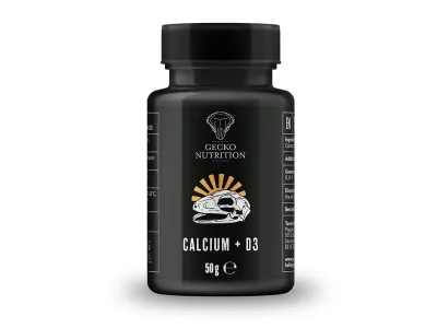 Gecko Nutrition Calcium + D3 - wapno z witaminą D3 32,99 zł