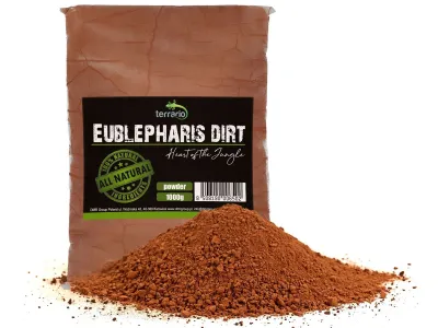 Podłoże glina czerwona z piaskiem - Terrario Eublepharis Dirt 1kg 14,90 zł