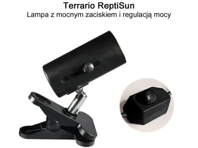 Lampa z uchwytem zaciskowym - ReptiSun Lamp Terrario 54,99 zł