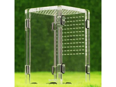 Terrarium akrylowe dla modliszki, skakuna 8x9x15cm Terrario 79,99 zł