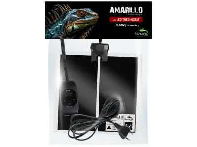 Mata grzewcza 14W z termostatem LCD Terrario Amarillo 89,99 zł