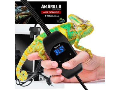 Mata grzewcza 14W z termostatem LCD Terrario Amarillo 89,99 zł