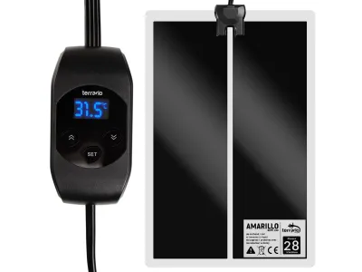 Mata grzewcza 28W z termostatem LCD Terrario Amarillo 99,99 zł
