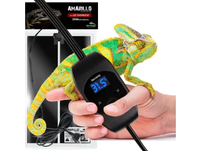Mata grzewcza 35W z termostatem LCD Terrario Amarillo 109,99 zł