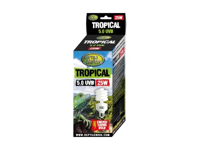 Żarówka UVB Tropical 25W 5.0 Reptile Nova 64,99 zł