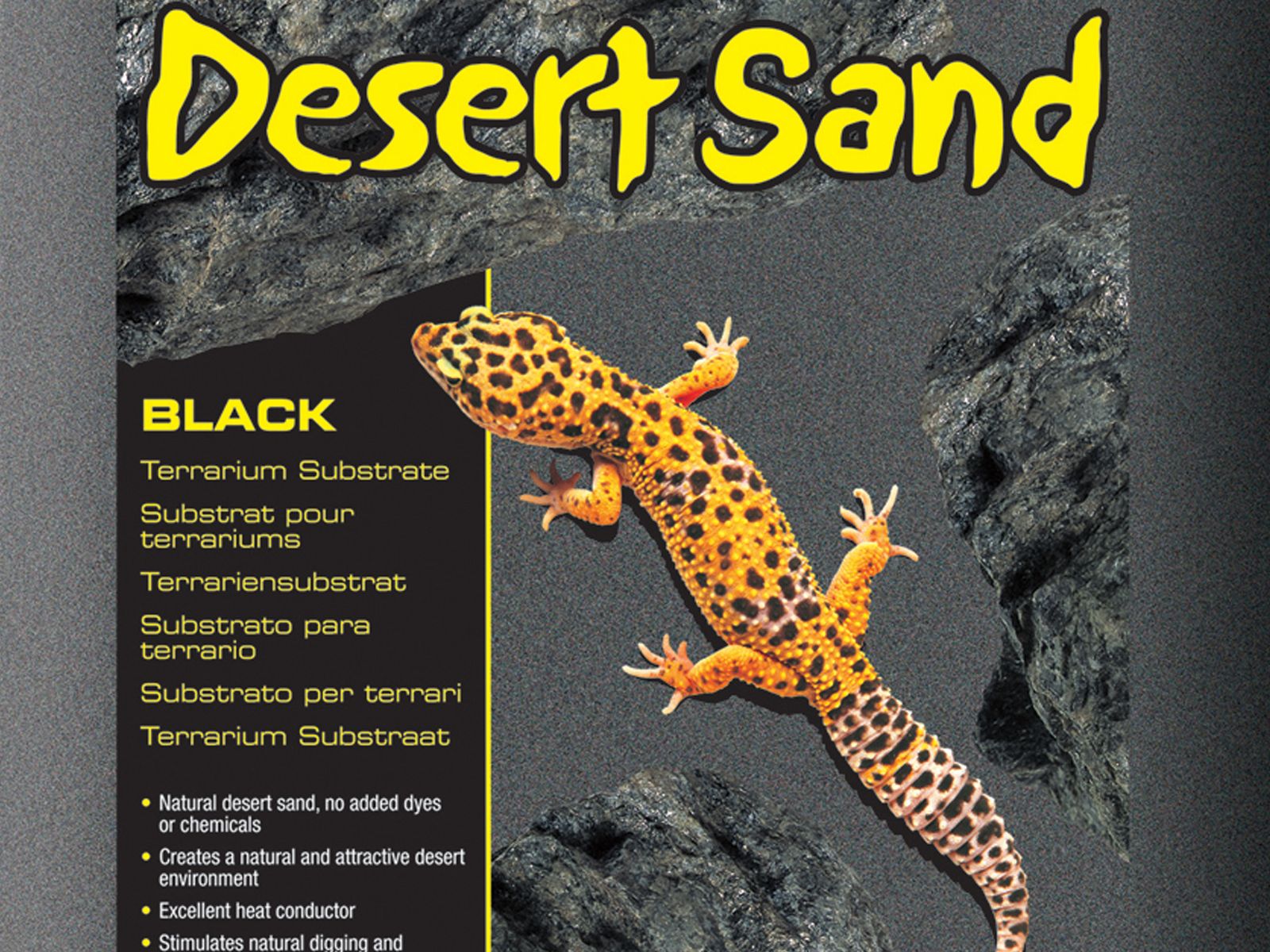 Desert Sand, czarny piasek do terrarium 4,5kg EXO TERRA 49,99 zł