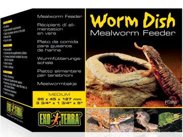 Miska na żywy pokarm Worm Dish 12,5x9,5x4,5cm EXO TERRA EX-8169 49,99 zł