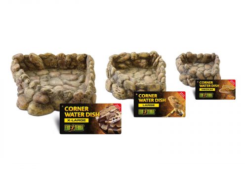 Miska narożna na wodę M Corner Water Dish 12,5x12x4cm EXO TERRA EX-8275 59,99 zł