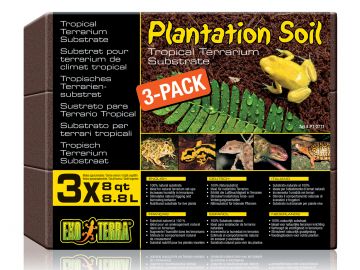 Włókno kokosowe, 3-pack Plantation Soil, 3x8,8L Exo Terra EX-7711 37,99 zł