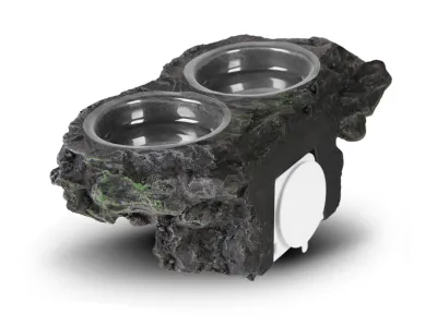 Miska wisząca podwójna do terrarium - wiszący kamień 44,99 zł