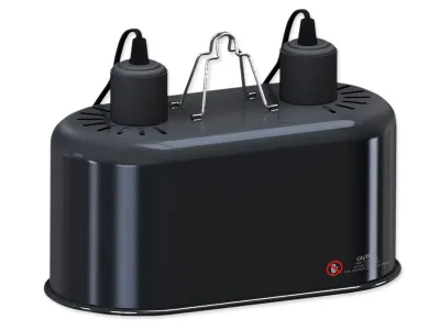 Lampa podwójna Dual Dome 2x150W REPTI PLANET 199,00 zł