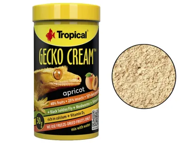 Pokarm dla gekonów orzęsionych - Gecko Cream Apricot 50g