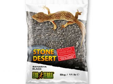 Piasek z gliną czarne podłoże do terrarium Stone Desert 5KG EXO TERRA EX-1473 54,99 zł