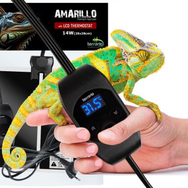 Mata grzewcza 14W z termostatem LCD Terrario Amarillo 89,99 zł