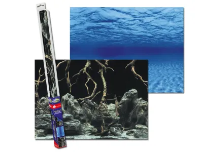 Tło do akwarium / terrarium korzenie lub woda folia 60x30cm Aqua Nova