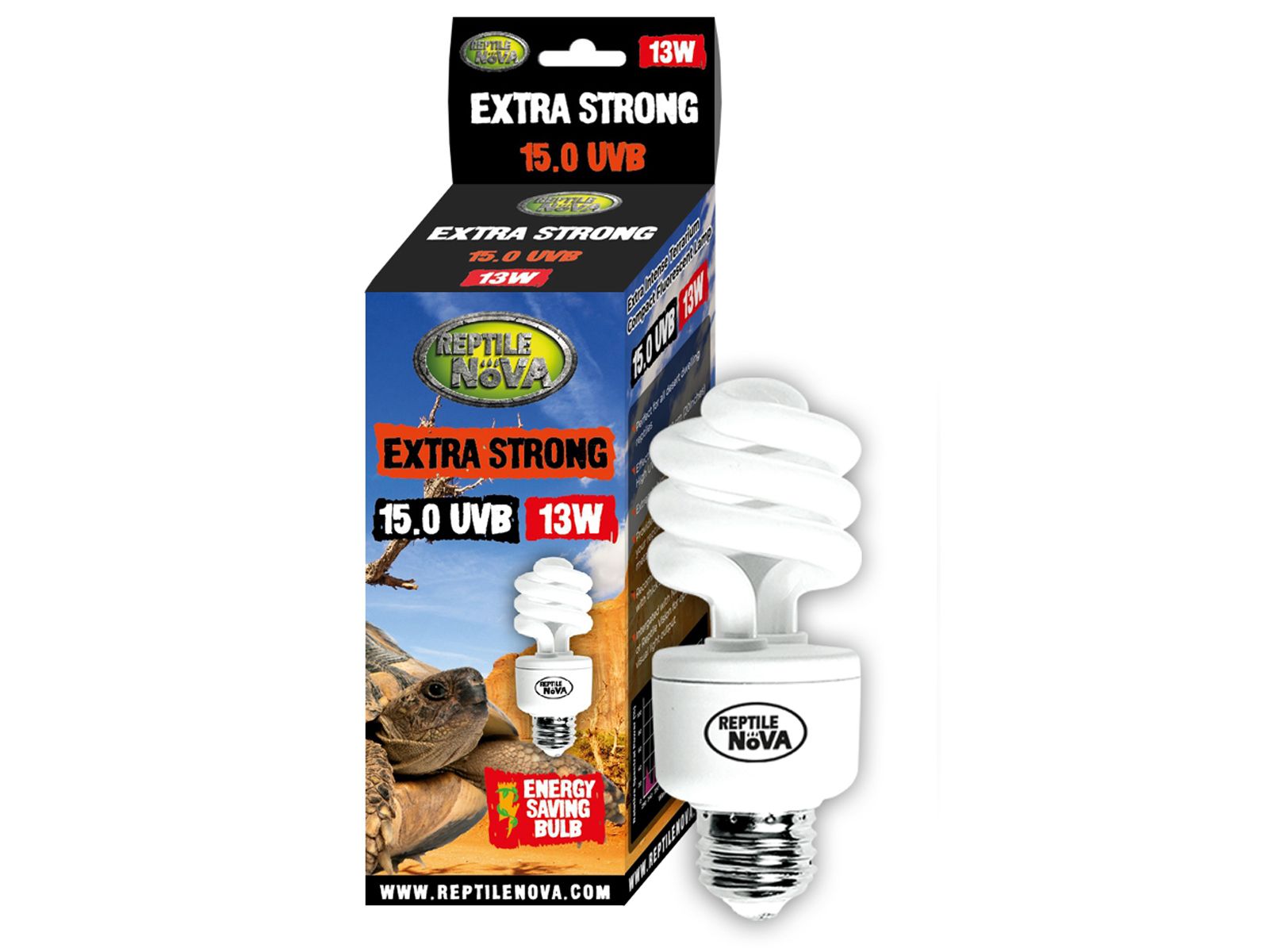 Żarówka UVB Extra Strong 13W 15.0 Reptile Nova 64,99 zł