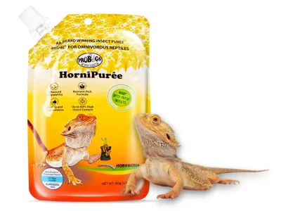 Pełnowartościowy pokarm i witaminy w żelu dla gadów HorniPuree 80g ProBugs