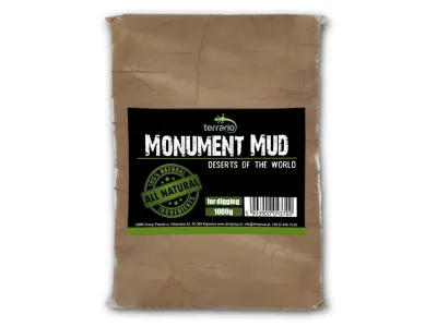 Podłoże do terrarium - mieszanka z gliną 1kg Monument Mud Terrario – szklane terrarium