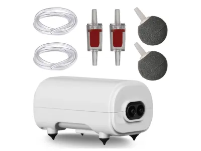 Podwójna pompka napowietrzająca do akwarium 420 l/h Windboe Kit Duo Kruger Meier