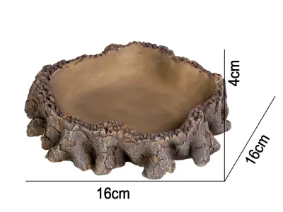 Miska do terrarium Root Bowl 16x16x4 cm Terrario – miska / poidło do terrarium dla gadów