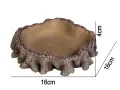 Miska do terrarium Root Bowl 16x16x4 cm Terrario – miska / poidło do terrarium dla gadów