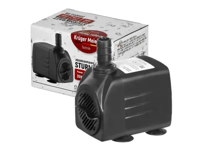 Pompa wody do fontann Kruger Meier Sturmkraft 2000PJ-X6 2000l/h – akcesorium do akwarium i
