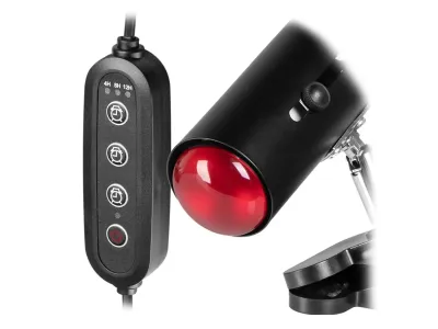 Oprawka świetlna z programatorem | żarówki UVB i grzewcze | E27