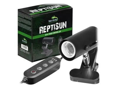 Oprawka świetlna z programatorem | żarówki UVB i grzewcze | E27