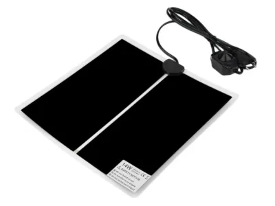 Mata grzewcza z regulacją 14W - 28x28cm Terrario Premium – ogrzewanie do terrarium dla gadów