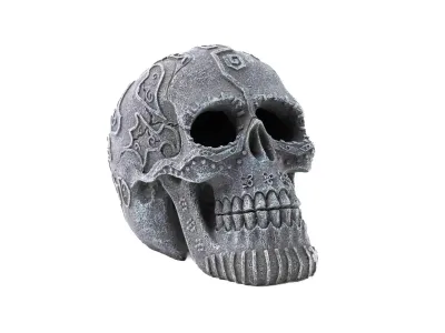 Czaszka Muerte do terrarium w stylu meksykańskim 10x8,5x6,5cm Happet