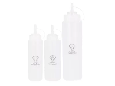 Butelka wyciskana Gecko Nutrition do karmienia gekonów – 3 rozmiary