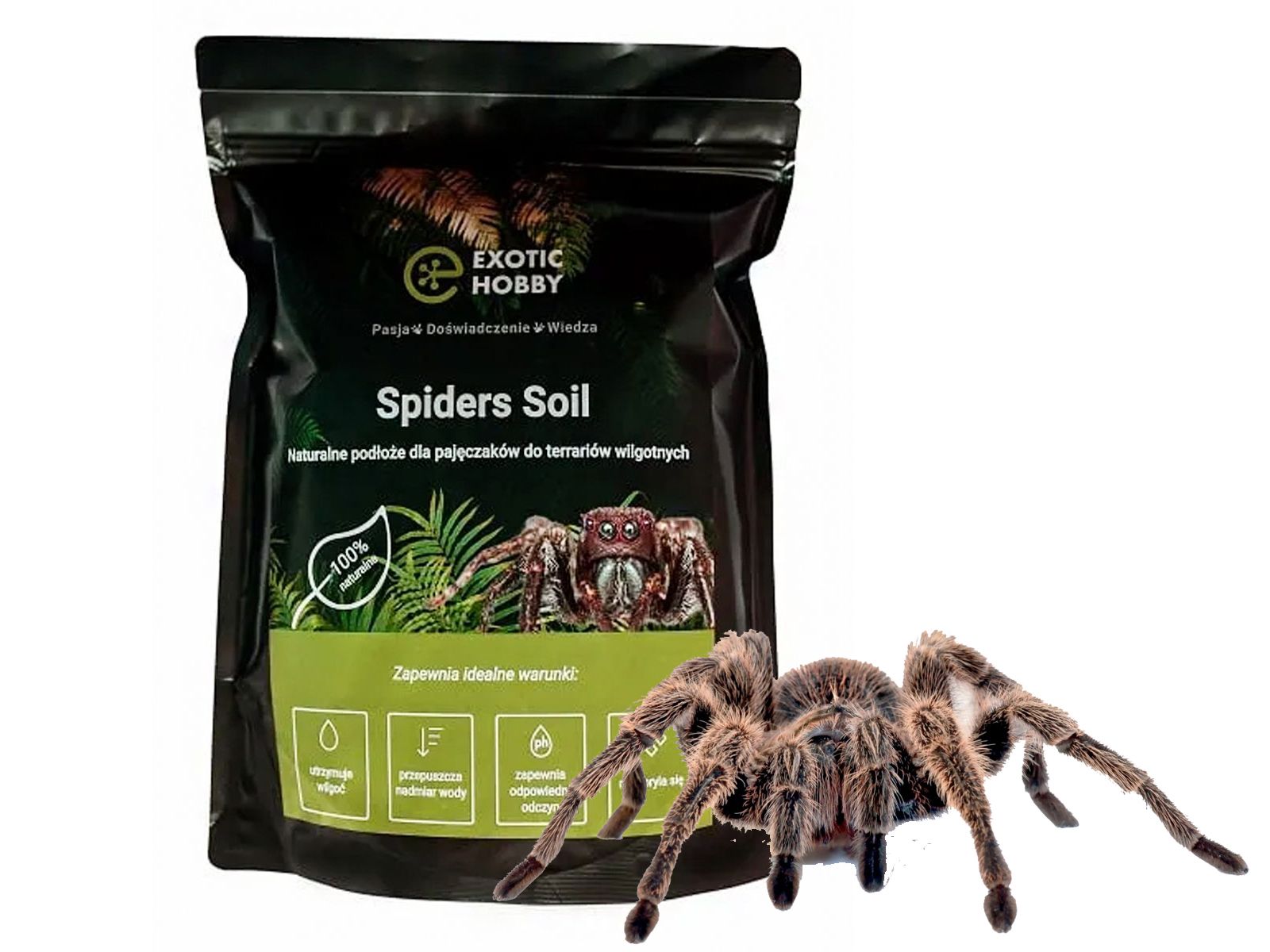 Spiders Soil - podłoże dla pająków 3L Exotic Hobby 39,00 zł