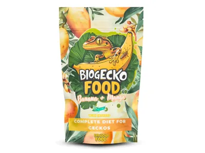 Pokarm dla gekonów orzęsionych Banan i Mango 100g - BioGecko Food