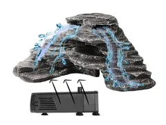 Wyspa dla żółwi z filtrem i wodospadem 25cm Island Turtle Bank Resun