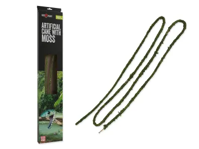 Liana do terrarium ze sztucznego mchu - długość 200 cm Repti Planet