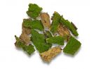 Ścinki kory z mchem Mossy Bark Cuts - paczka 100g 19,99 zł