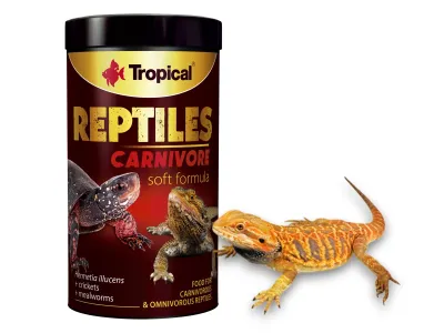 Pokarm Reptiles Carnivore 1000ml dla gadów mięsożernych i wszystkożernych Tropical