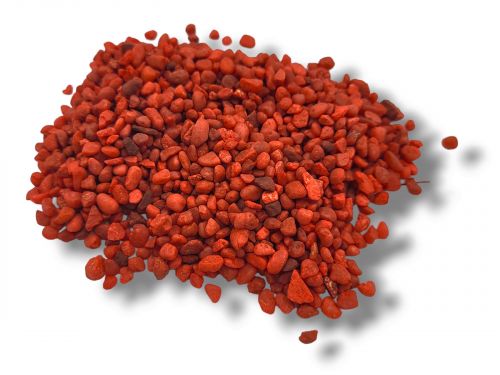 Kamienie Red Stones, żwirek drobny CZERWONE 500g 7,00 zł