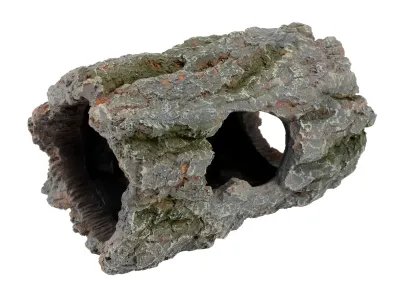 Jaskinia, kryjówka w starym pniaku 15cm Terra Natura – kryjówka do terrarium dla gadów i