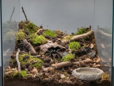 Mikro szyszki do detailingu 50g ~80szt - susz egzotyczny