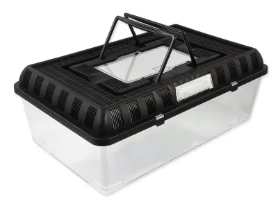 Pojemnik hodowlany faunarium płaskie L 42x26x16cm Repti Planet – box hodowlany dla owadów i