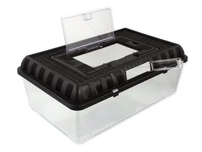 Pojemnik hodowlany faunarium płaskie L 42x26x16cm Repti Planet – box hodowlany dla owadów i