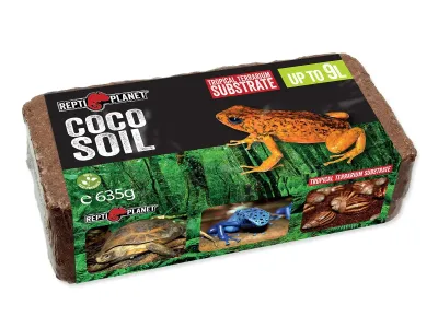 Włókno kokosowe Coco Soil naturalne podłoże do terrarium 635g Repti Planet