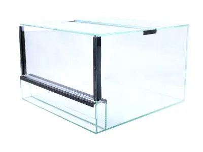 Terrarium szklane gilotyna Premium 30x30x20cm – szklane terrarium hodowlane z wentylacją