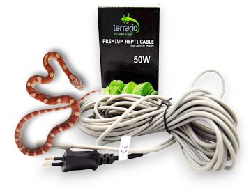 Kabel grzewczy 50W - 8,5m Terrario Premium 85,00 zł