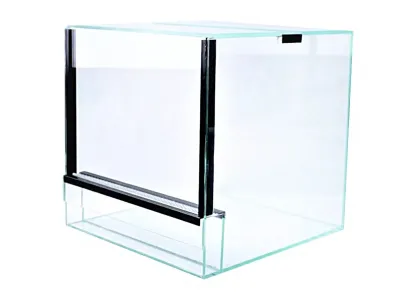 Terrarium szklane gilotyna Premium 25x25x25cm