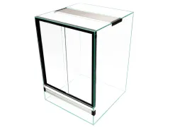 Terrarium szklane drzwi przesuwne Premium 35x35x50cm