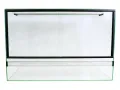Szklane terrarium 100x40x40 z podwójną wentylacją i drzwiami przesuwnymi