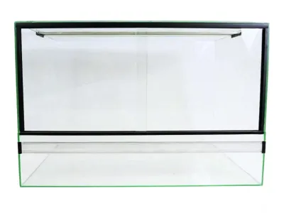 Terrarium szklane drzwi przesuwne Premium 80x40x40cm – terrarium do hodowli ptaszników