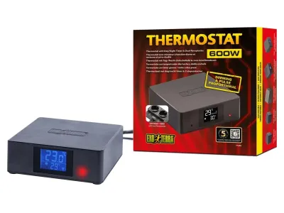 Termostat pulsacyjny 600W Dimming & Pulse – dzień noc, 2 gniazda